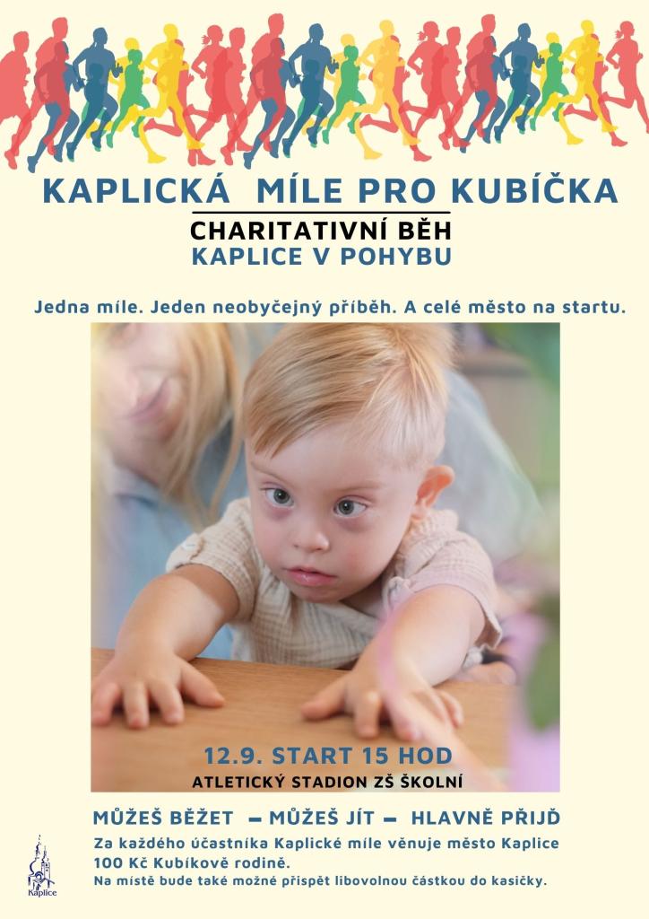 Kaplice v&nbsp;běhu 12.9.2026